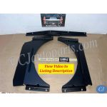 OEM 1965 1966 1967 Cadillac Deville Calais Fleetwood 1965 1966 Eldorado RADIATOR FAN SHROUD COMPLETE SET - TOP, RH, LH #1483977/#1490032/#1490031